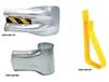 BRACKETS AND END CAPS FOR GUARD RAILS