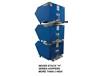 LOW PROFILE 90 DEGREES SELF-DUMPING STEEL HOPPERS