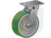 CASTERDEPOT TOP PLATE CASTERS - POLY ON CAST IRON WHEEL - CAPACITIES UP TO 3000 LBS.