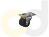 LOW PROFILE CASTERS - POLYOLEFIN WHEELS