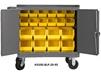 24" WIDE MOBILE BENCH CABINETS