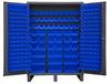 HEAVY DUTY ALL-WELDED BIN &amp; SHELF 14 GA. STEEL STORAGE CABINETS