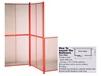 HIGH SECURITY WIRE PARTITION SYSTEM