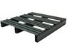 STOCKED PLASTIC PALLETS