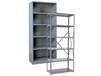 BEADED POST INDUSTRIAL CLIP SHELVING