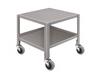COMPUTER ENCLOSURE CABINET AND LOW PROFILE CARTS
