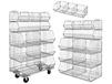 MODULAR STACKING BASKETS