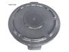 CRUSADER ROUND TRASH CANS - LIDS &amp; DOLLY