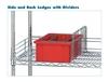 CHROME WIRE SHELVING UNIT ACCESSORIES