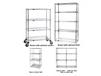 QUANTUM STORAGE CHROME WIRE SHELVING