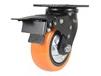 POLYURETHANE WITH THREAD GUARD CASTERS