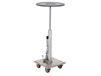 HYDRAULIC POST TABLES WITH ROUNDED TOPS