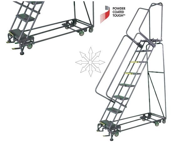 SET UP OPTION FOR PIVOTING ALL DIRECTION LADDERS