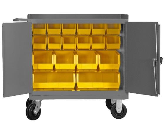 36&quot; WIDE MOBILE BENCH CABINETS