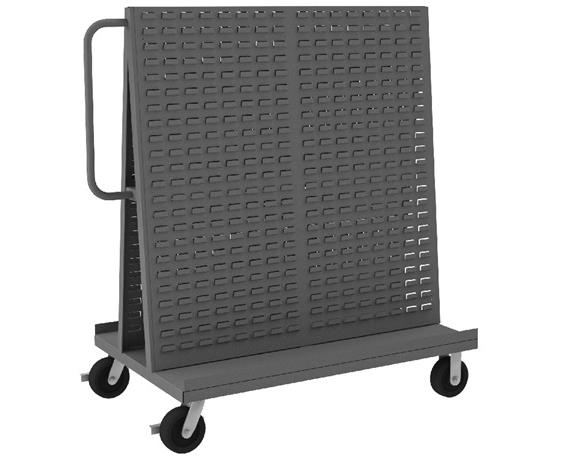 LOUVERED PANEL &amp; PEGBOARD A-FRAME TRUCKS