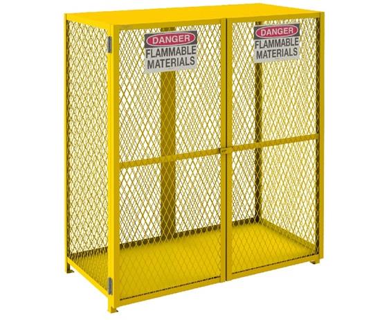 GAS CYLINDER STORAGE CABINETS
