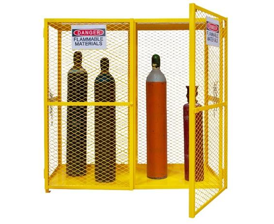 GAS CYLINDER STORAGE CABINETS