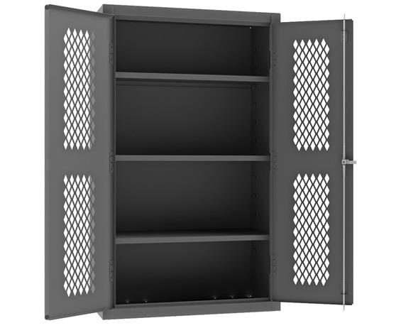 HEAVY DUTY VENTILATED CABINETS WITH ADJUSTABLE SHELVES