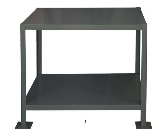 MOBILE &amp; STATIONARY MACHINE TABLES