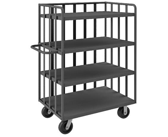 OPEN PORTABLE SHELF CART