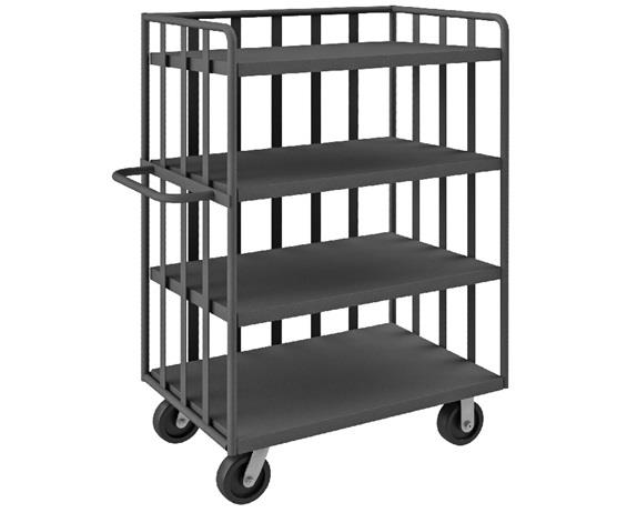 OPEN PORTABLE SHELF CART