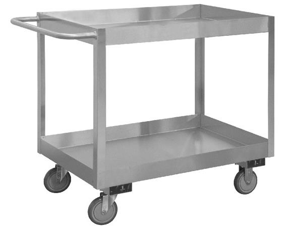 STAINLESS STEEL SHELF STOCK CARTS