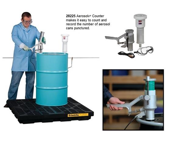 AEROSOLV&#174; AEROSOL CAN DISPOSAL SYSTEM