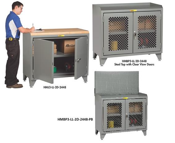 48&quot; WIDE COUNTER HEIGHT BENCH CABINETS