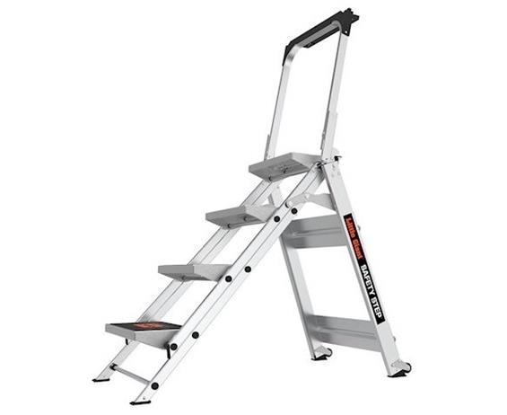 SAFETY STEP ROLLING STEP STOOLS