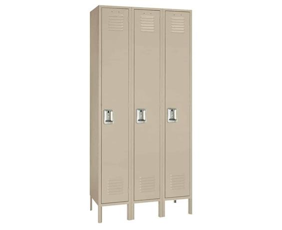 SINGLE TIER STEEL LOCKERS