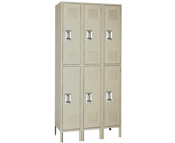 DOUBLE TIER STEEL LOCKERS