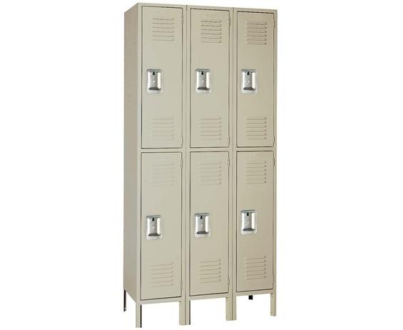 DOUBLE TIER STEEL LOCKERS