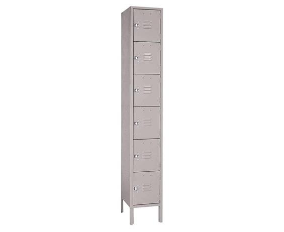 SIX TIER STEEL LOCKERS