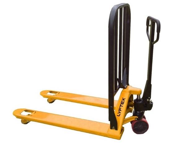 LYFTEX HEAVY DUTY PALLET JACK WITH 48&quot; LOAD BACKREST
