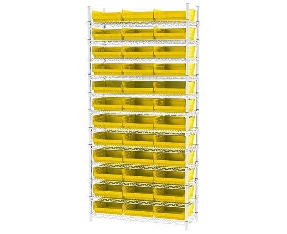 SHELF BIN WIRE SYSTEMS