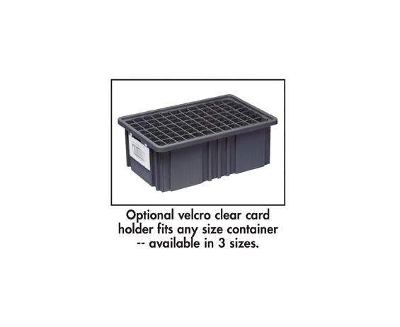 CARD HOLDERS FOR CONDUCTIVE DIVIDABLE GRID CONTAINER