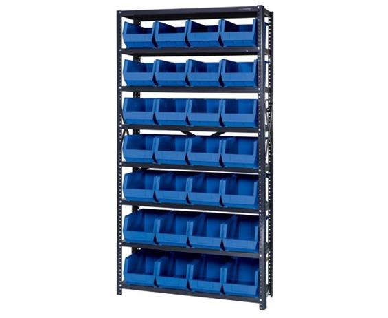 GIANT OPEN HOPPER BIN STORAGE SYSTEM