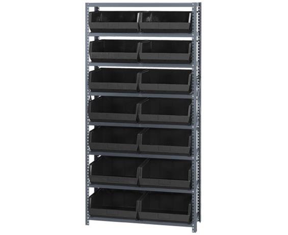 GIANT OPEN HOPPER BIN STORAGE SYSTEM