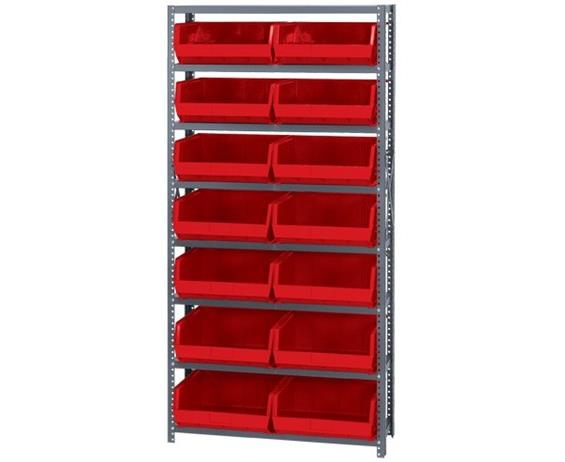 GIANT OPEN HOPPER BIN STORAGE SYSTEM