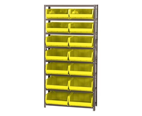 GIANT OPEN HOPPER BIN STORAGE SYSTEM