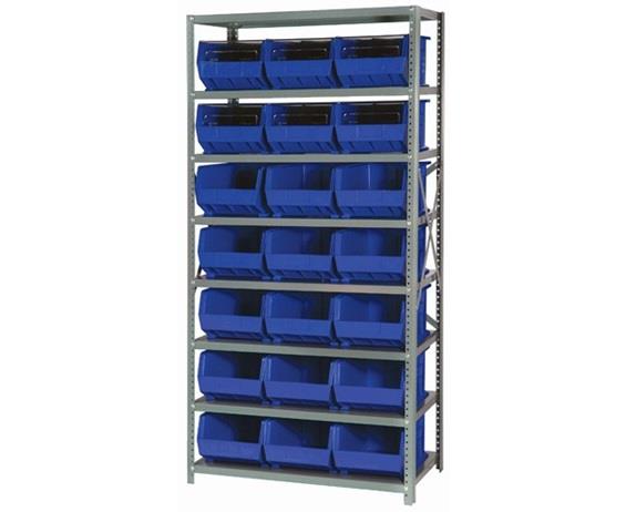 GIANT OPEN HOPPER BIN STORAGE SYSTEM