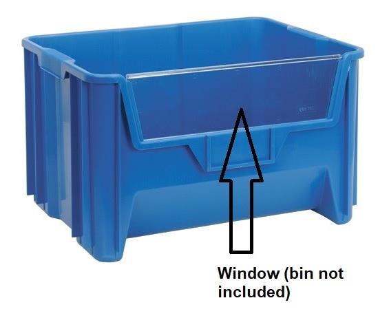 GIANT OPEN HOPPER STACKABLE BINS