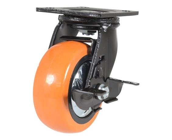 POLYURETHANE WITH THREAD GUARD CASTERS