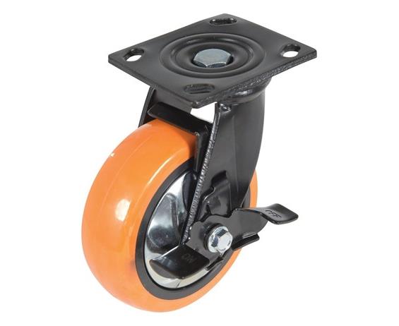 POLYURETHANE WITH THREAD GUARD CASTERS