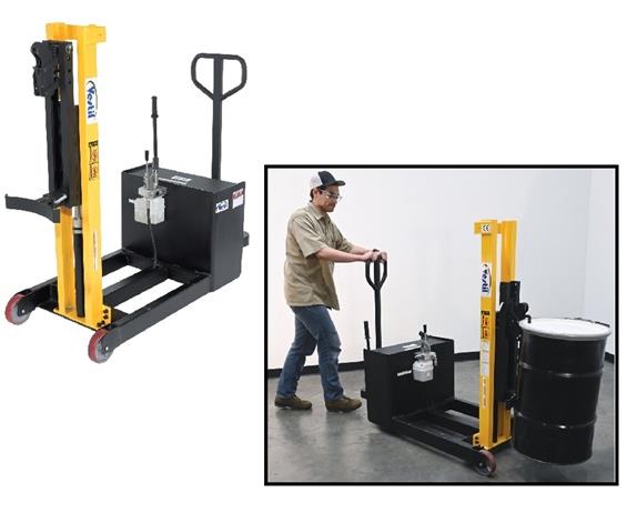 MANUAL COUNTER BALANCED DRUM STACKER