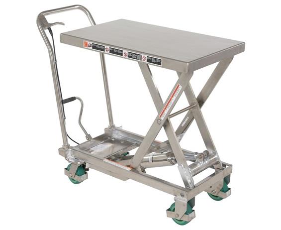 STAINLESS STEEL SCISSOR CARTS