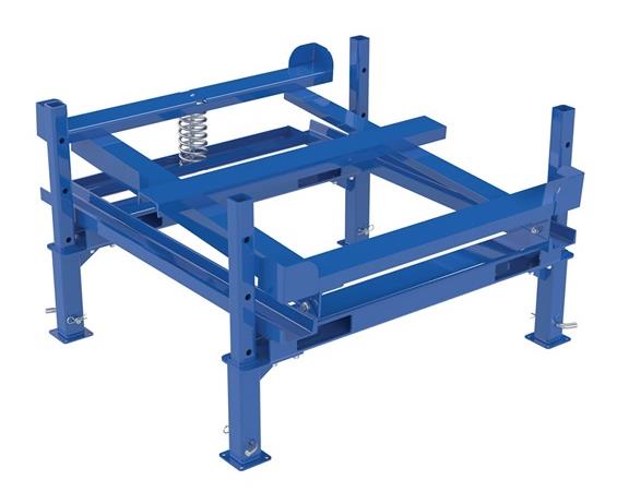 ADJUSTABLE IBC TILT STANDS WITH FORK POCKETS