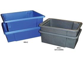 HEAVY-DUTY MOLDED PLASTIC CONTAINERS