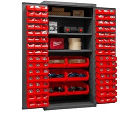 16 GAUGE CABINETS WITH HOOK-ON-BINS&#174; AND SHELVES