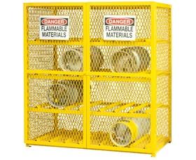 GAS CYLINDER STORAGE CABINETS